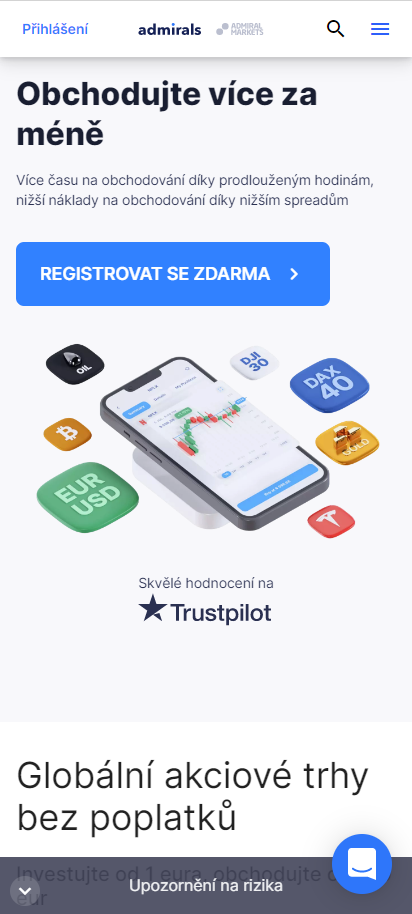 Ilustrace k tématu Admirals recenze