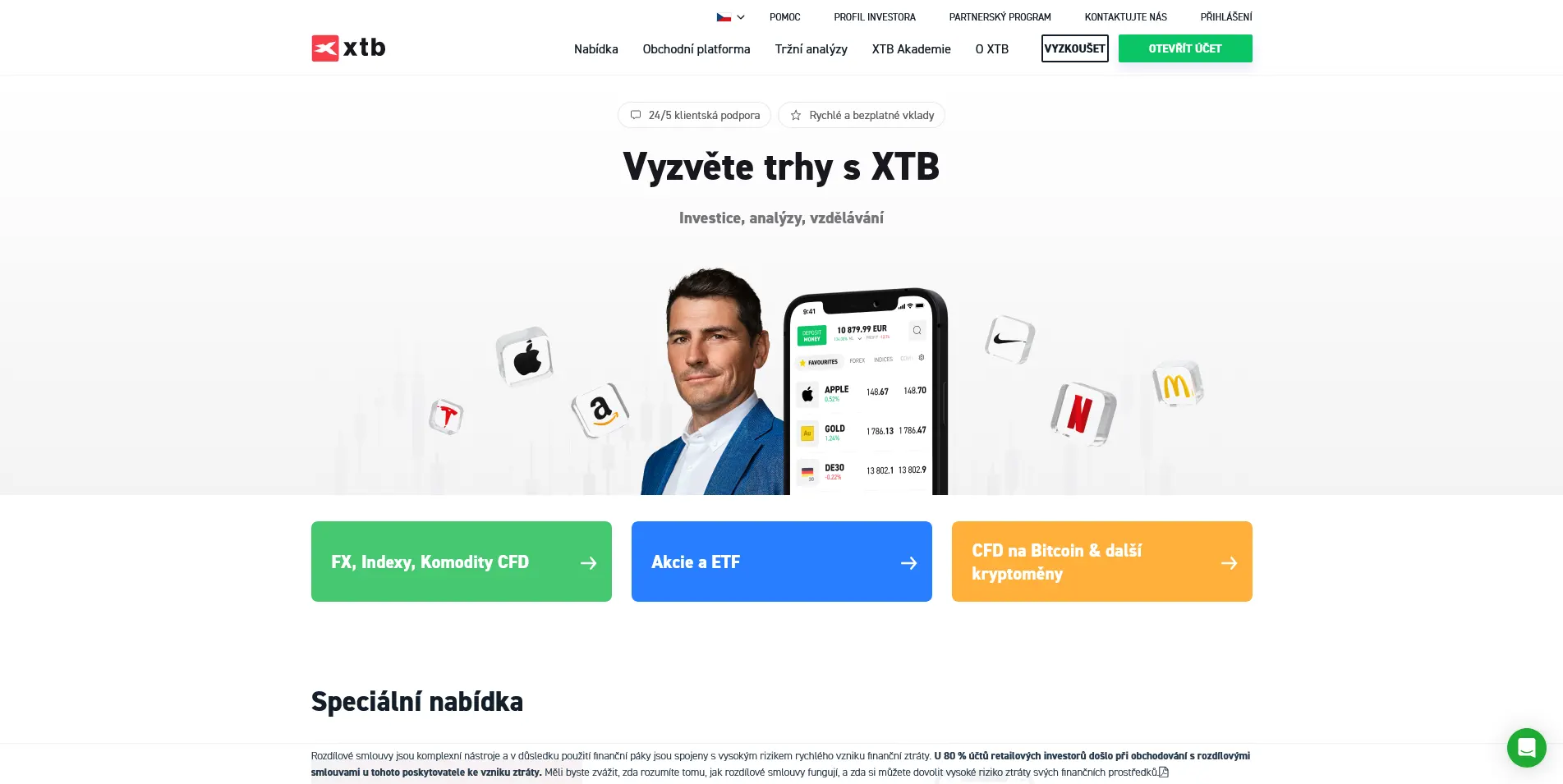 Ilustrace k tématu XTB recenze