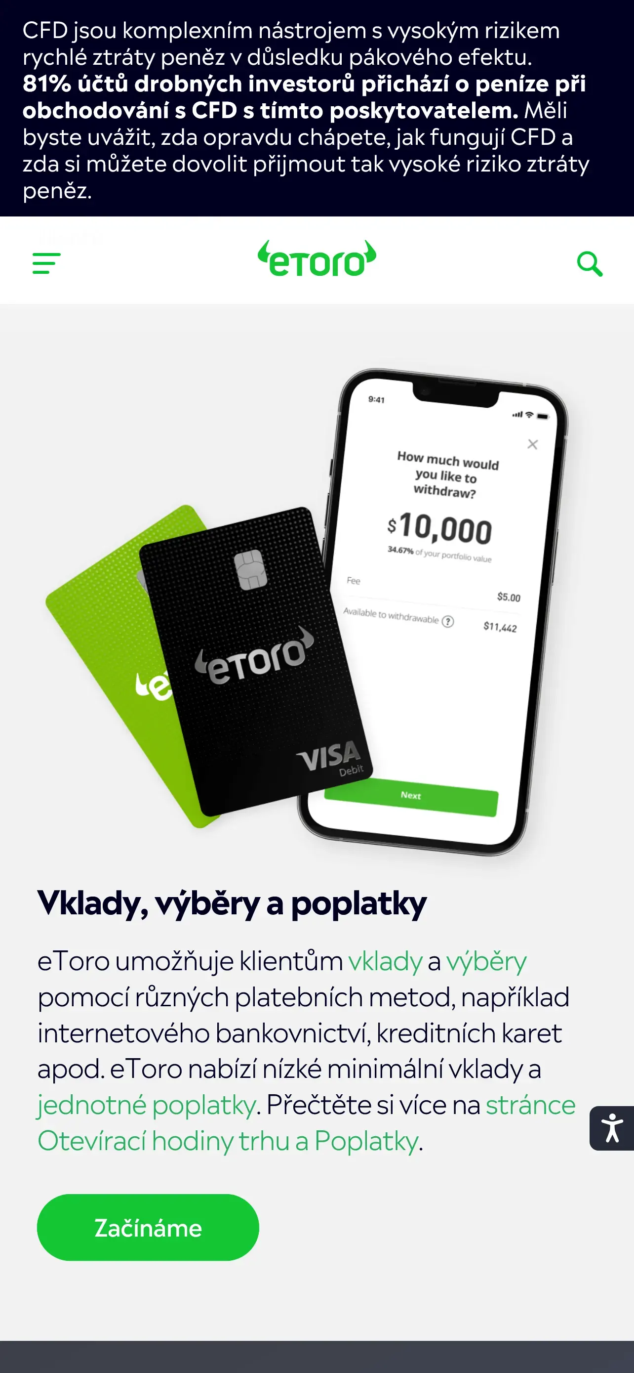 Ilustrace k tématu eToro recenze